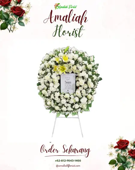 Krans Bunga Duka Muara Belida